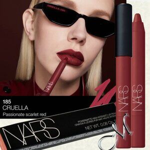 NARS Powermatte High Intensity Lip Pencil ~ CRUELLA (Scarlet) 2.4g NIB/Sealed